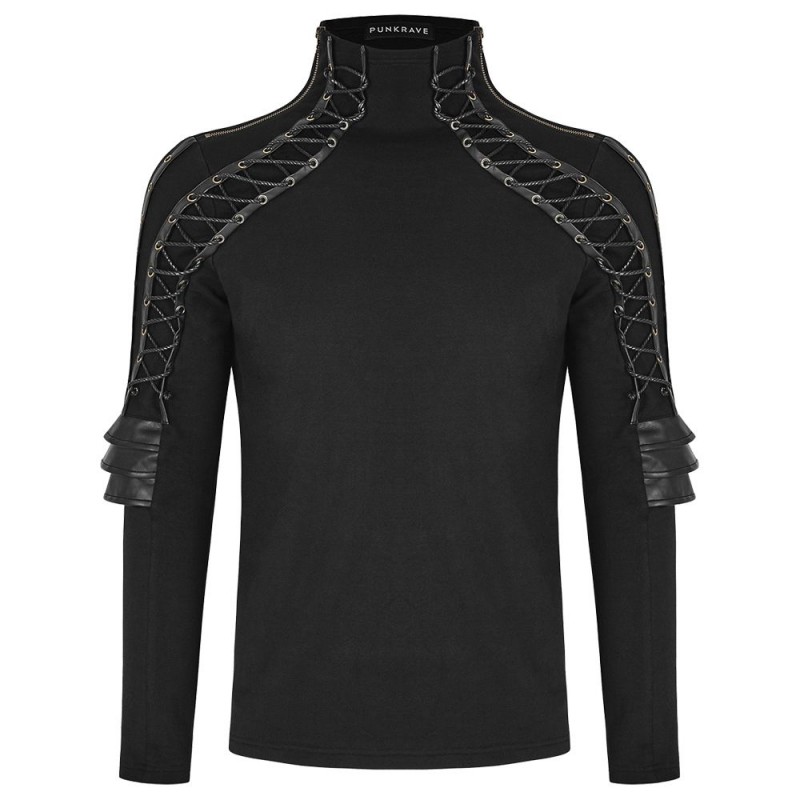 Mens Armour Top Gothic Shirt Axiom Shirt